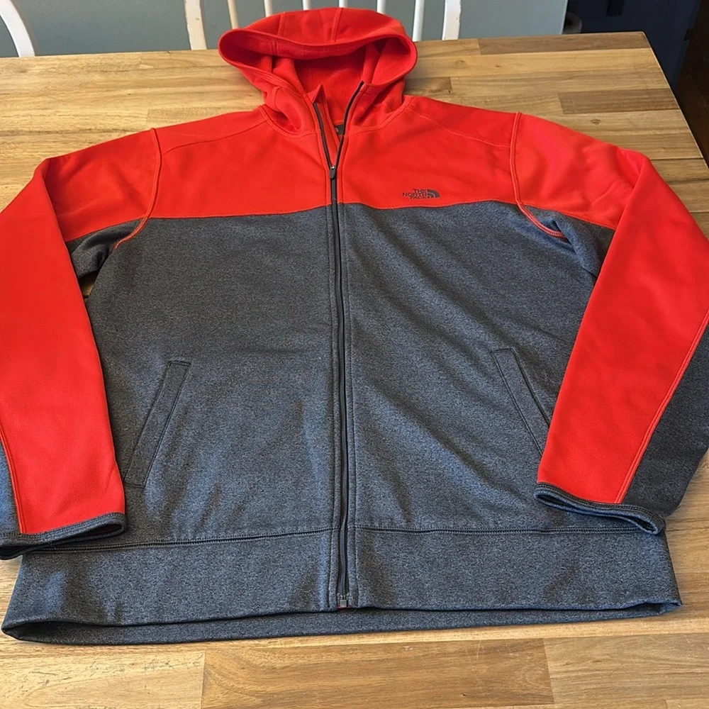 NORTH FACE zip up hoodie